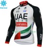 Wielershirt 2018 Team UAE N001 Winter Thermal Fleece